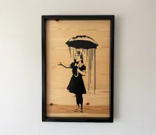 Umbrella girl